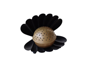 Ensemble de porte-encens en métal moderne noir White Royals BKH360, design du Moyen-Orient, brûleur de bakhoor, fait à la main, aromathérapie, maison, hôtel - Product Image 2