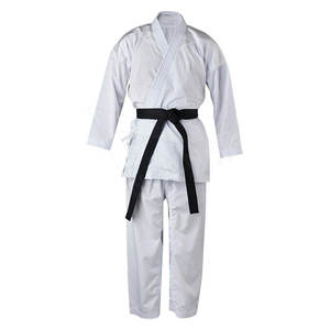 ชุดคาราเต้ผู้ใหญ่มืออาชีพผ้าฝ้ายระบายอากาศน้ำหนักเบาออกแบบได้ตามต้องการ - Product Image 1