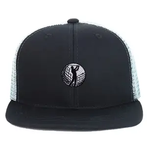 Wholesale Custom 6 Panel Dad Hat High Quality Polyester Golf Gorras Laser Cut Hole Rope Sport Baseball Cap