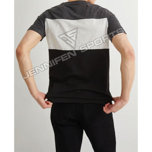 T-shirt personnalisé pour homme 100% coton, coupe classique, multicolores, streetwear, impression numérique, léger, respirant, séchage rapide, vente en gros - Product Image 6