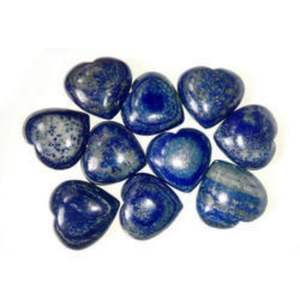 Hecho a mano Puffy Heart Gemstone of Lapis Lazuli - Product Image 1