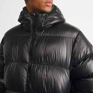 <b>Mens</b> insulated puffer <b>long</b> <b>jacket</b> providing full length warmth and durable winter ready performance - Product Image 4