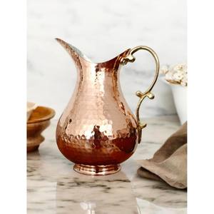 New Arrival Copper Bedside <b>Carafe</b>, Copper <b>Water</b> Jug, Ayurvedic Pot, Copper <b>Water</b> Pitcher For Health Benefits - Product Image 1