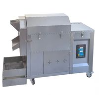 2025 four de torréfaction électrique à tambour automatique pour arachides blanchies et décortiquées