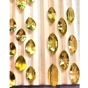 110 Pcs of Natural Lemon Quartz 13-20mm Pear Marquise <b>Lazer</b> Cut 780 Ct Lot Iroc Sales High Quality Loose Gemstone for Jewellery - Product Image 2