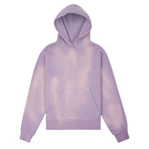 Cotton Blended Acid Wash Unisex Winter <b>Hoodie</b> <b>Lightweight</b> Eco-Friendly Windproof Oversized Fashion Option 2026 - Product Image 1