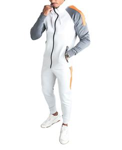 Fabricantes de ropa de invierno para hombre, pantalones de chándal personalizados, Conjunto de sudadera con capucha, chándales de algodón transpirable para correr de dos piezas para hombre - Product Image 1