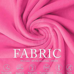 Sudadera con Capucha Corta para Mujer, Diseño Personalizado, Estilo Urbano Invernal, Color Sólido, Algodón Cómodo, para Uso en Exteriores - Product Image 6