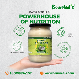 ขวดเยื่อผลไม้รสเปรี้ยว500GM graviola laxman phal ไม่มีสารเติมแต่งไม่มีสารกันบูดไม่มีวิตามินซีผลไม้ซุปเปอร์ - Product Image 5