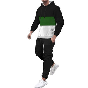 Chándal Urbano Informal Premium para Hombre con Capucha para Invierno - Moda Moderna, Comodidad, Ajuste Relajado, Ligero, 100% Algodón, Uso Diario - Product Image 5