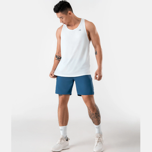 Bermuda en spandex à séchage rapide pour homme avec poches cachées tissées de style sportif à taille élastique-Service OEM disponible - Product Image 5