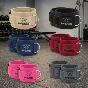 Sangle de cheville athlétique réglable, ajustement confortable, portable, en polyester, pour les activités d'entraînement du bas du corps, usage quotidien - Product Image 2