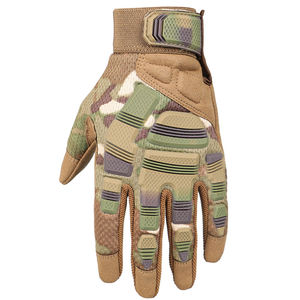 Guantes Tácticos de Cuero Personalizados Profesionales al por Mayor con Características de Tiro - Product Image 2