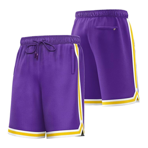 Pantalones cortos de baloncesto personalizados, ropa deportiva para hombre, pantalones cortos de baloncesto de poliéster 100%, uniforme deportivo de verano para hombre - Product Image 1