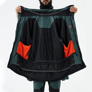 Men's Monteec <b>Ski</b> & <b>Snowboard</b> Suits Atlantic/Black Insulated Jacket with Waterproof Breathable Windproof Features Zipper Closure - Product Image 5