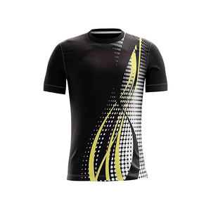 <b>Men's</b> Casual Style Short Sleeve <b>T</b>-<b>Shirt</b> High Quality 100% Polyester Knitted Fabric Custom Design Sublimation Printing 220 Grams - Product Image 4