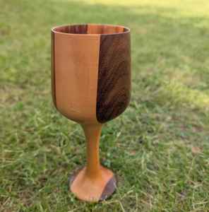 wooden <b>wine</b> <b>glass</b> - Product Image 1