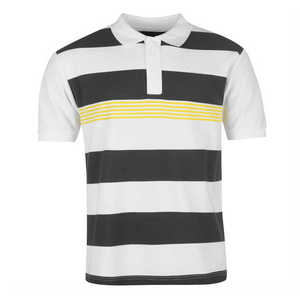 Polo ligero de hombre al por mayor, ropa de calle personalizada a la moda, tejido de punto con patrón sólido - Product Image 3