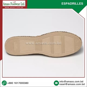 Venta directa de fábrica 100% Alpargatas de lona de algodón Color sólido Diseño sin cordones Calidad excepcional Ligero Transpirable para - Product Image 2