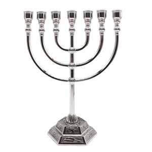 Stylish Candle <b>Holder</b> for Hotel Restaurant Home Decoration Metal <b>Candlestick</b> Stand Silver Plated <b>Brass</b> Candle <b>Holder</b> Lantern Jar - Product Image 1