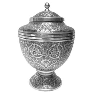 Urne à gravure complète en laiton, faite à la main, cendres funérailles, meilleure vente, cendres humaines, qualité supérieure - Product Image 3