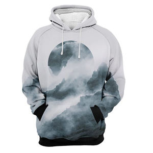 Vente en gros de sweatshirts pulls en polyester imprimés en 3D, sweats à capuche personnalisés avec tous les logos OEM, sublimation polaire pour hommes - Product Image 4
