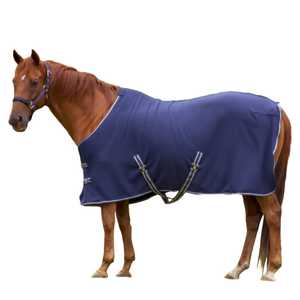 Tapis polaire d'hiver de qualité supérieure pour chevaux avec sangle de jambe amovible et rembourrage en coton au meilleur prix - Product Image 1