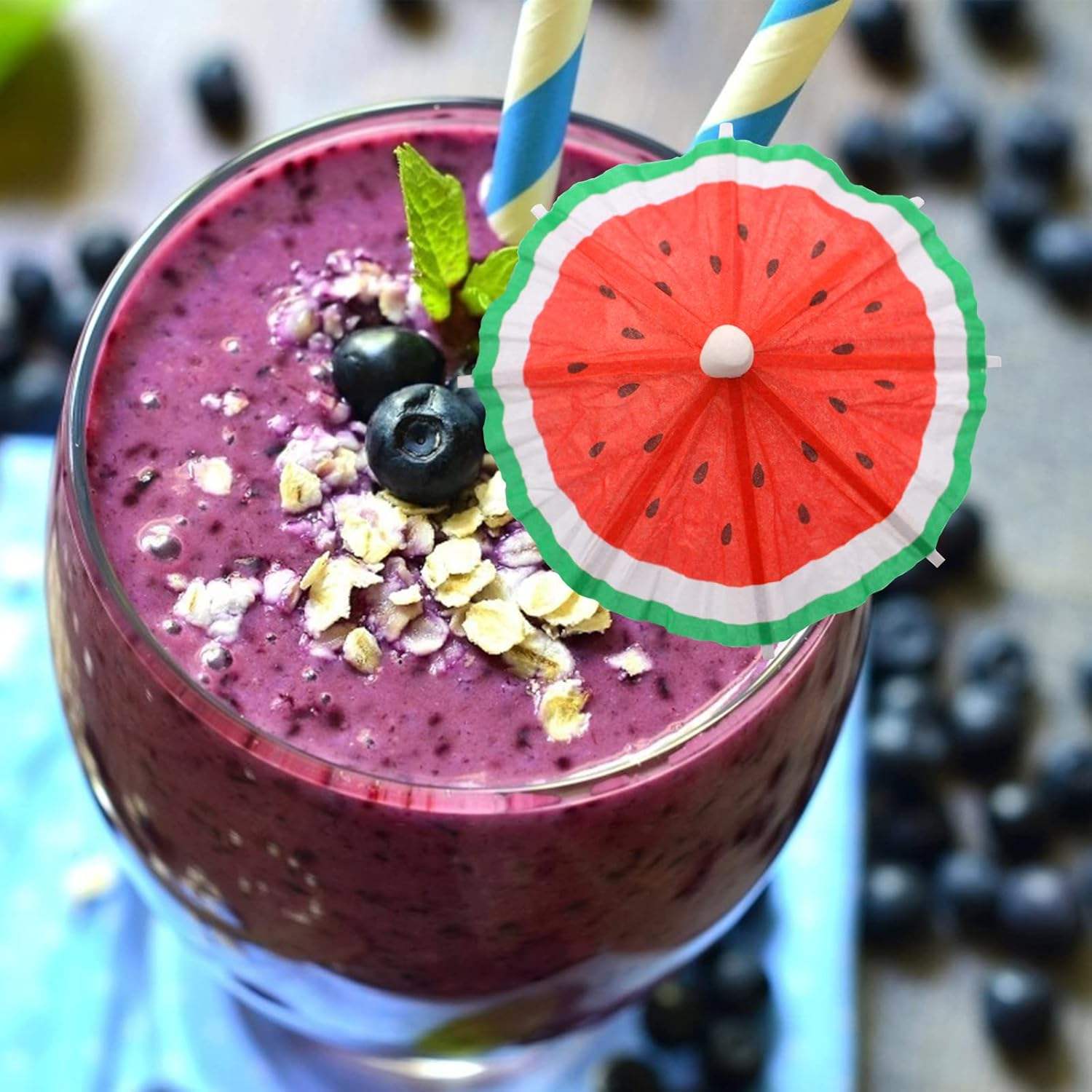 ไม้จิ้มผลไม้แตงโม