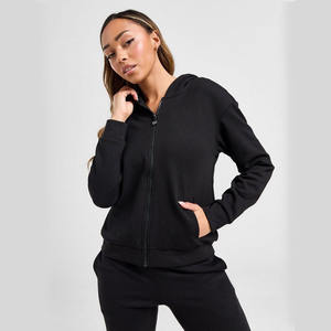 Conjunto Deportivo de Felpa para Mujer, Nuevo Modelo 2025, con Logotipo Personalizado, Ecológico, 100% Algodón, Transpirable, para Tallas Grandes, Otoño - Product Image 5