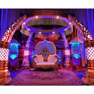 Colmillo indio Pilar Matrimonio Mandap Sur DE LA India Tronco Pilares Mandapam Elefante Tronco Pilar Boda Mandap Fabricante EE. UU. - Product Image 1
