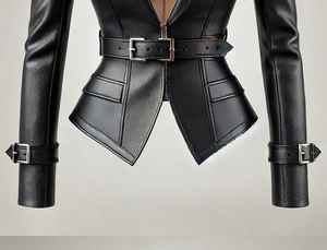 STYLISH <b>SUEDE</b> LEATHER <b>JACKET</b> FOR WOMEN - Product Image 5
