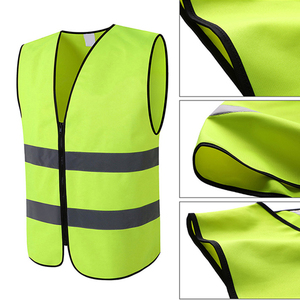 เสื้อกั๊กนิรภัยเด็กปรับแต่งได้ ANSI Class 2 ความปลอดภัยสูง ไฟ LED กระพริบ กันน้ำ น้ำหนักเบา พกพาสะดวก สะท้อนแสง - Product Image 1
