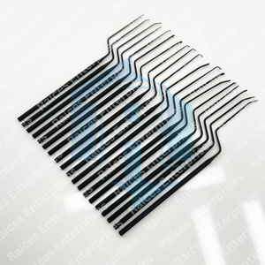 Rhoton Micro expandido Hardy pituitaria y transesfenoidal neuro curetas herramientas médicas y neuroquirúrgicas con revestimiento negro - Product Image 6