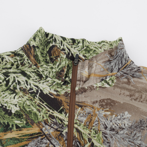 Venta al por mayor personalizado Real Tree Camo manga completa de los hombres Rash Guard 100% poliéster Baselayer para la caza - Product Image 3