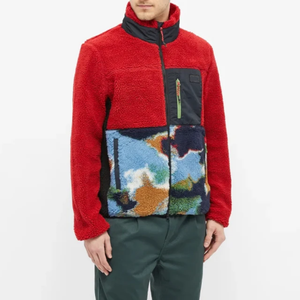 Offre Spéciale veste de travail d'hiver personnalisée de haute qualité anti-pilules polaire support fermeture éclair activités décontractées en plein air chaud en gros - Product Image 5