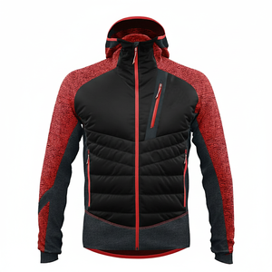 Chaquetas Softshell Personalizables, Ajuste Deportivo Atlético, Precio al por Mayor, Chaqueta Cortavientos con Capucha, Diseño Híbrido - Product Image 3