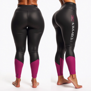 Mallas de compresión de cintura alta para mujer, pantalones deportivos de secado rápido para gimnasio, correr, entrenamiento de Yoga, pantalones atléticos de Fitness para mujer - Product Image 4