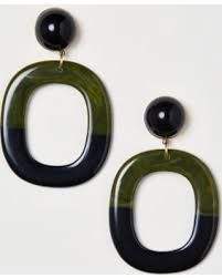 Boucles d'oreilles en résine, bijoux fantaisie, géométriques, carrées, en acrylique, en acétate, artisanat en résine, Bh Crafts India - Product Image 2