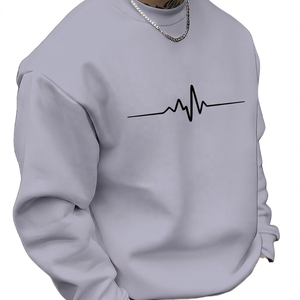 Sudaderas con Capucha de Cuello Redondo para Hombre, Color Blanco 2025, Alta Calidad, 100% Algodón, Verde Oscuro, Corte Regular, Lavables a Máquina - Product Image 3