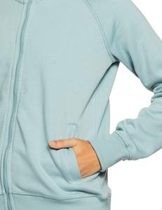 Custom Logo Female Hoodie with <b>Zipper</b> Thick Fall Tops Sweatshirt for Women Front Logo <b>Tie</b> Dye Techniques Winter Season - Product Image 5