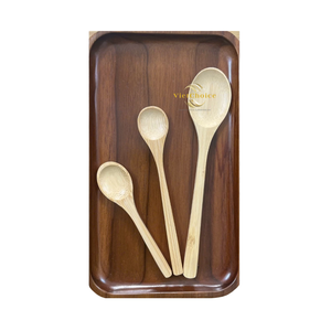 Cuillère en bambou réutilisable, alternative sans plastique pour un style de vie éco-responsable - Product Image 1