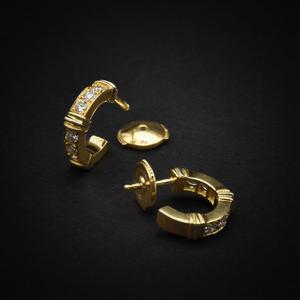 Joyería de plata 925, pendientes italianos, accesorios, joyería de moda para mujer, pendientes - Product Image 3