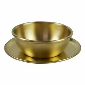 Standard Quality Solid Metal Serving <b>Bowl</b> for Wedding Party and Festival Decor Dry Fruits <b>Bowl</b> - Product Image 4