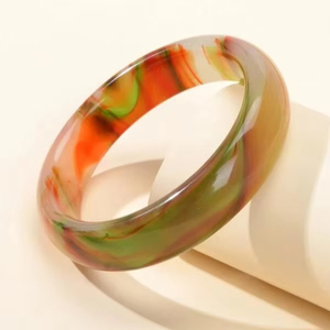 Bracelets en résine de conception indienne de vente chaude, bracelets de bijoux élégants à des prix abordables - Product Image 1