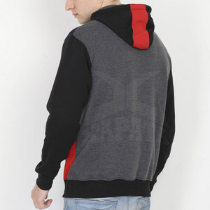<b>Men's</b> Plus Size Half Zip Hoodies 100% Cotton Breathable Windproof <b>Winter</b> Casual Style Designed Pakistan Made Latest Design - Product Image 3