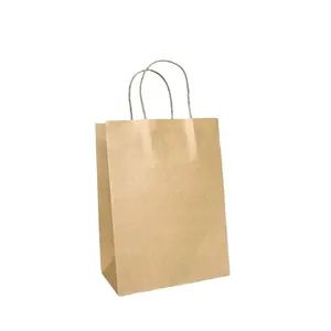 2021 Top Quality New Design Promotional Printed Kraft Paper Bag