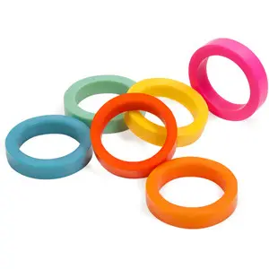 Servilletero de madera con estilo artesanal de resina para decoración de hogar, restaurante y boda con Hada - Product Image 3