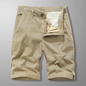 Pantalones cortos de verano de algodón para hombre, informales, sueltos, transpirables, para playa - Product Image 2
