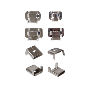 Sangle de cerclage en acier inoxydable boucle de baguage en acier inoxydable de type L - Product Image 6