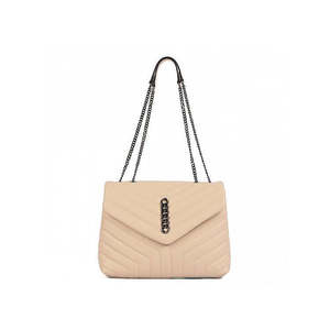 Borsa Strutturata e Borsa a Tracolla in Vera Pelle Ruga Stampata - Made in Italy - Art. 24043 - Product Image 3